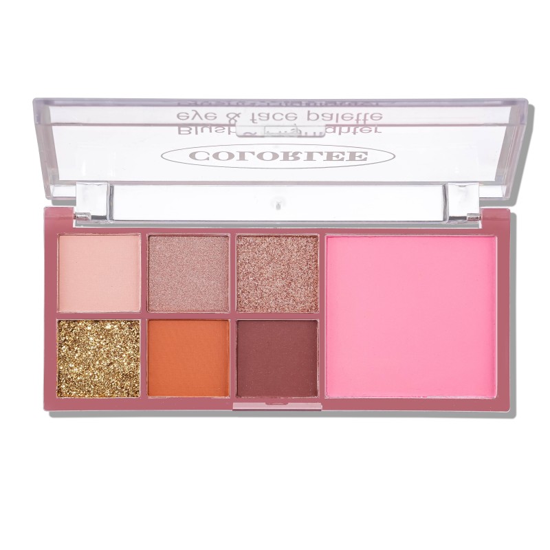 7-Farben-Lidschatten-Palette